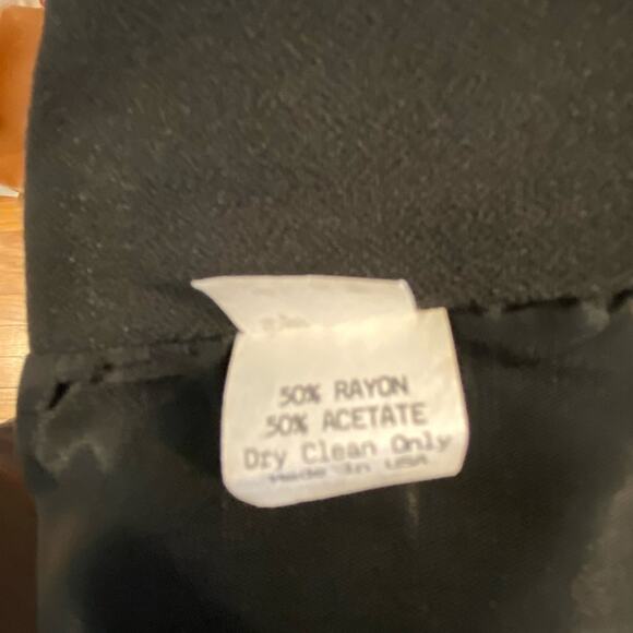 Vintage Rina Rossi Chic and Crazy vest jacket and high waisted skirt suit size 8 - Picture 9 of 16